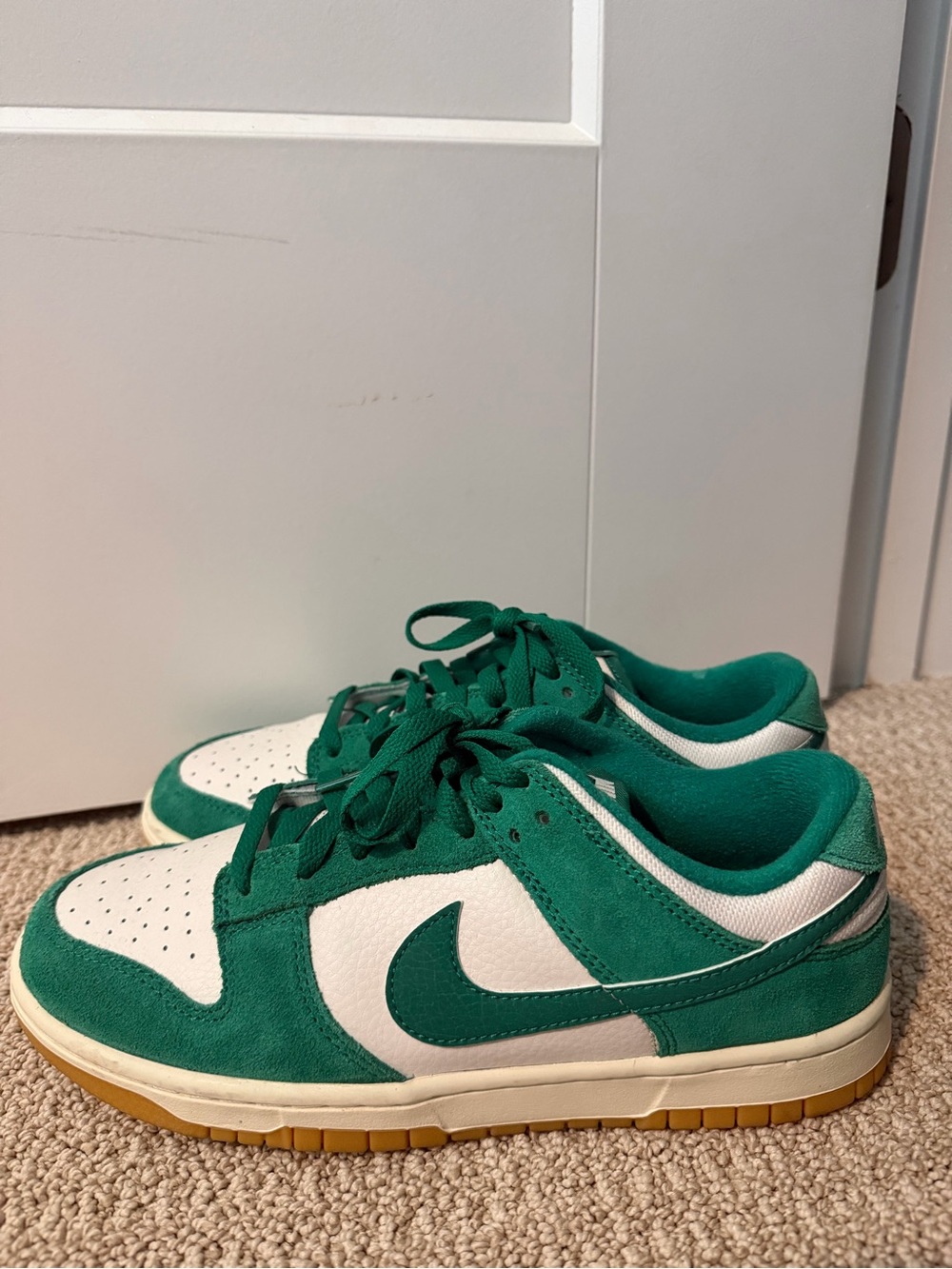 Nike Dunk Low Green and White